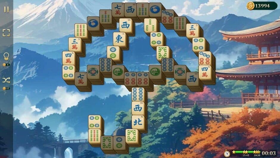 Скриншот 2 из Shanghai Mahjong Solitaire Premium II