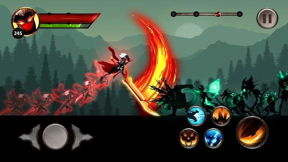 Скриншот 1 из Stickman Legends: Shadow Wars