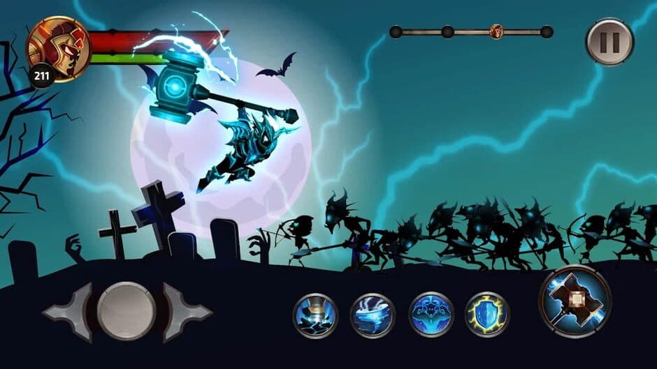 Скриншот 3 из Stickman Legends: Shadow Wars