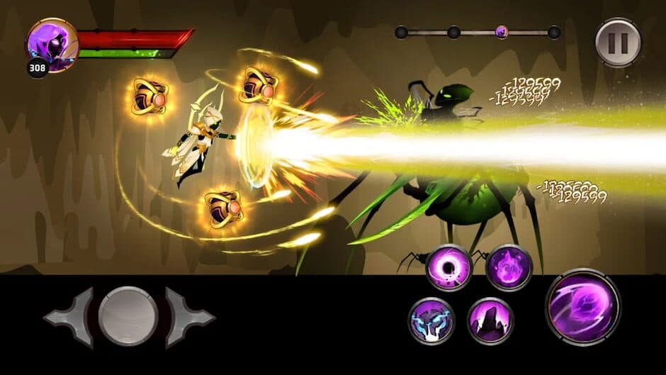 Скриншот 4 из Stickman Legends: Shadow Wars