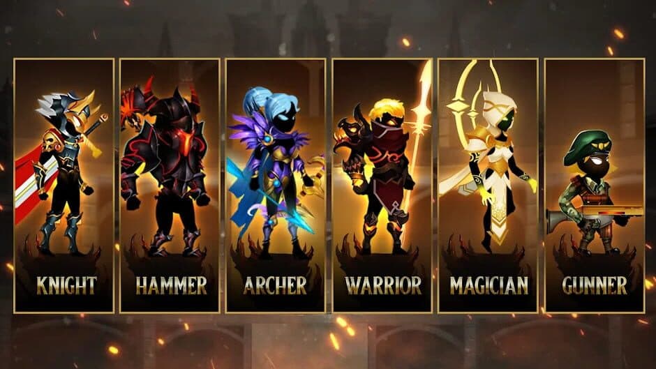 Скриншот 8 из Stickman Legends: Shadow Wars