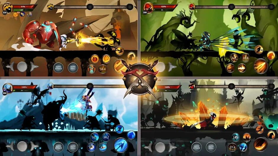 Скриншот 7 из Stickman Legends: Shadow Wars