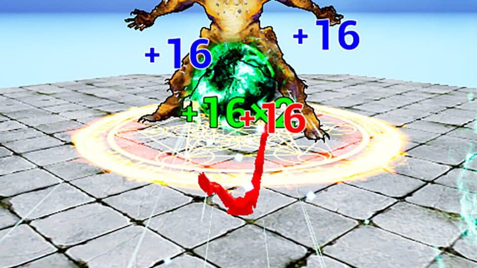Скриншот 1 из Color Energy: Blow the monster!