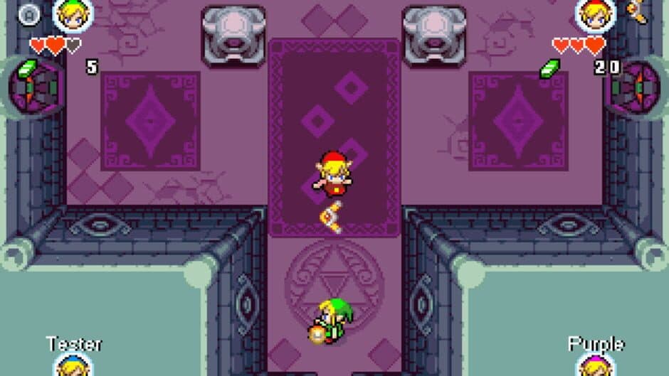 Скриншот 4 из The Legend of Zelda: Four Swords Online