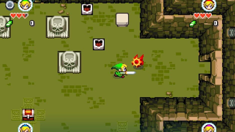 Скриншот 1 из The Legend of Zelda: Four Swords Online