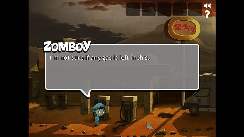 Скриншот 1 из The Adventures of Zomboy