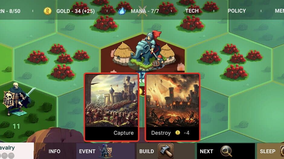 Скриншот 5 из Magic and Dragon: 4X Battle