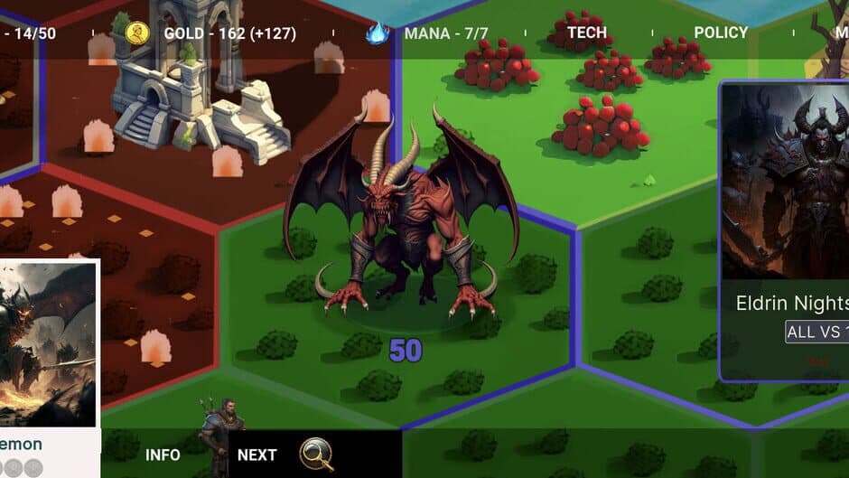 Скриншот 6 из Magic and Dragon: 4X Battle