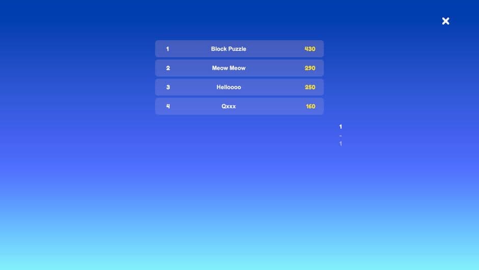 Скриншот 3 из Block Puzzle