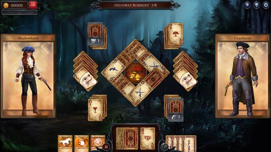 Скриншот 2 из Shadowhand Solitaire