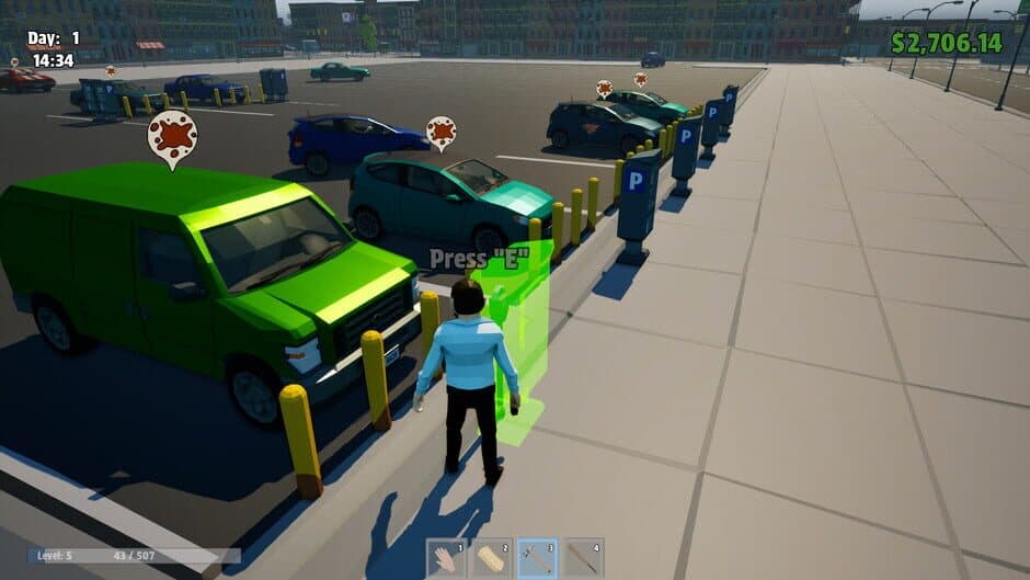 Скриншот 5 из Simulator: Parking Lot