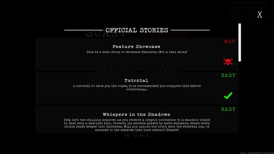 Скриншот 2 из Scary Stories