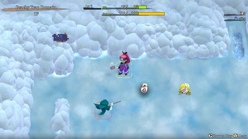 Скриншот 2 из Shiren the Wanderer: The Mystery Dungeon of Serpentcoil Island - Plus Pack