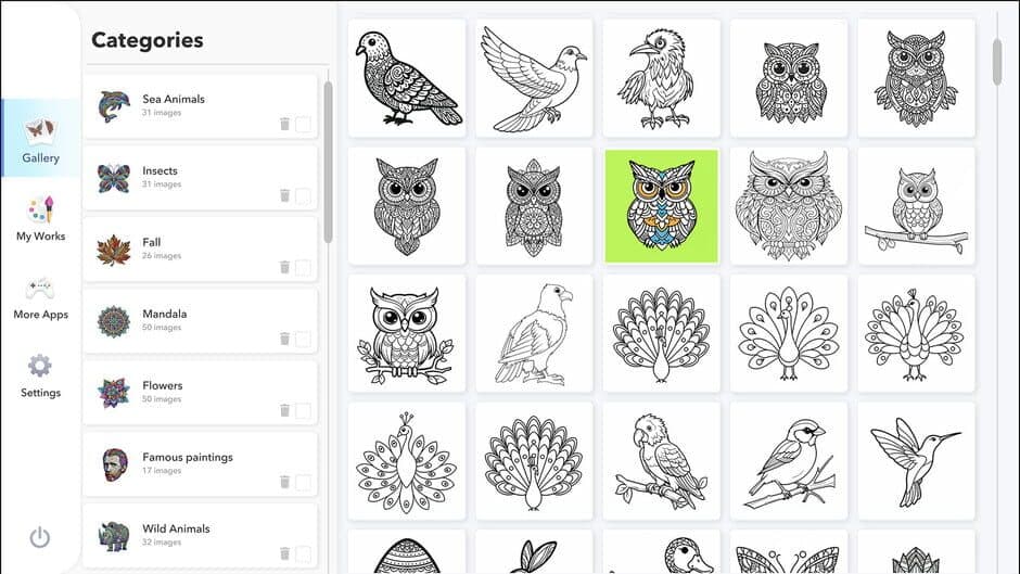 Скриншот 1 из Coloring Book for Adults 2: Full Version