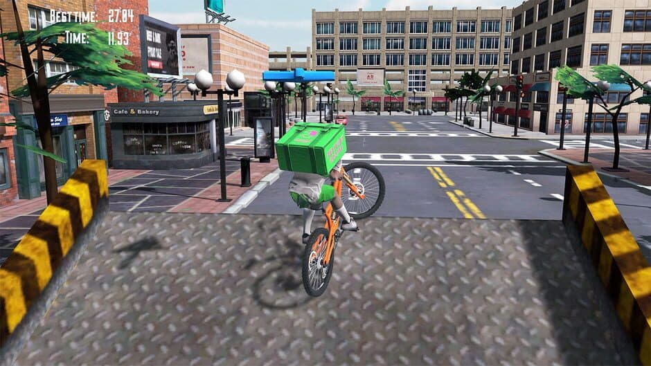 Скриншот 1 из Extreme City Delivery: Bike Ride Simulator