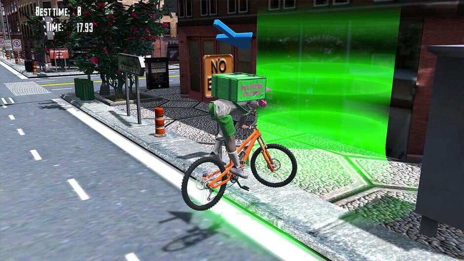 Скриншот 2 из Extreme City Delivery: Bike Ride Simulator
