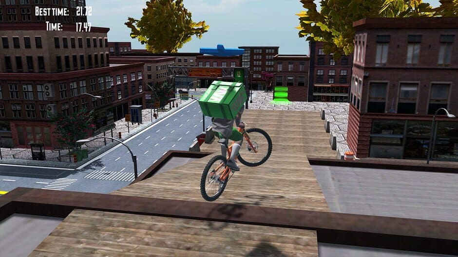 Скриншот 6 из Extreme City Delivery: Bike Ride Simulator