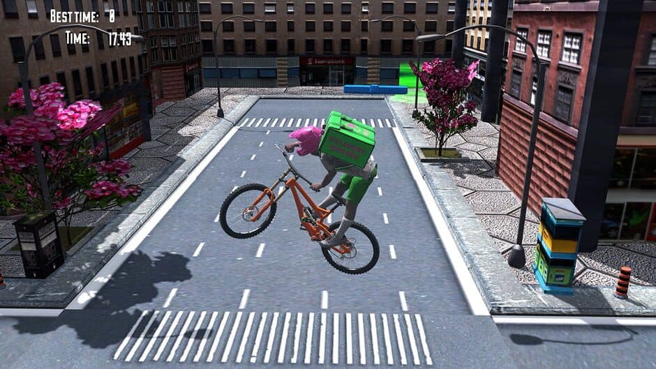 Скриншот 3 из Extreme City Delivery: Bike Ride Simulator