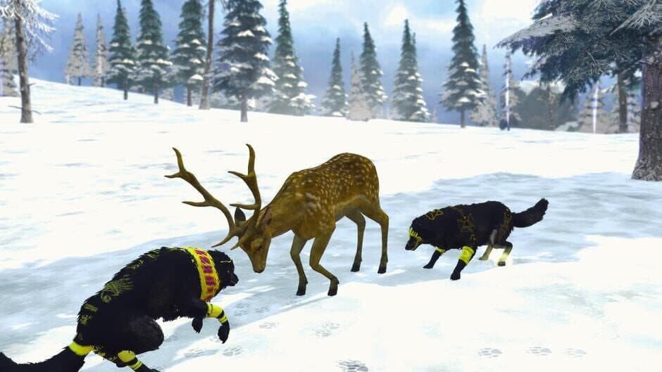 Скриншот 7 из Wolf Sim: Animal Battle Survival RPG