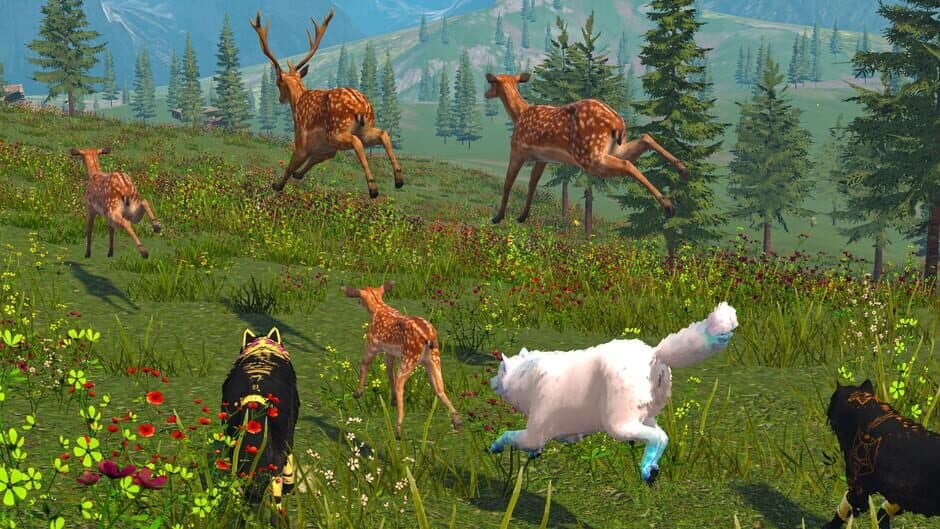 Скриншот 5 из Wolf Sim: Animal Battle Survival RPG
