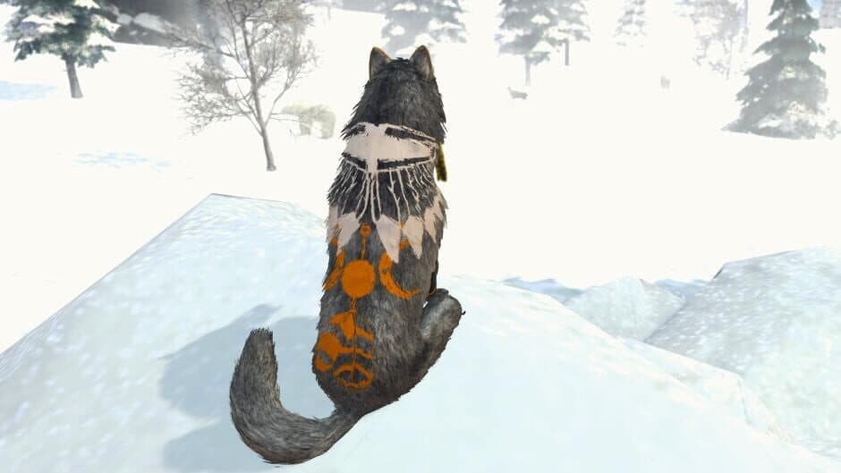 Скриншот 4 из Wolf Sim: Animal Battle Survival RPG