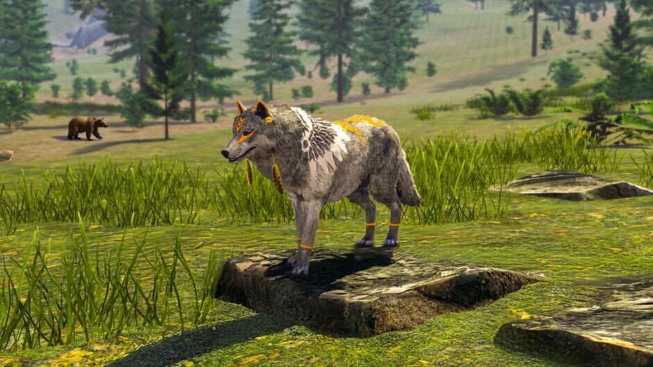 Скриншот 9 из Wolf Sim: Animal Battle Survival RPG