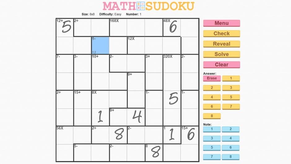 Скриншот 12 из Math Sudoku