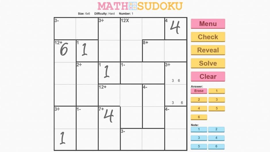 Скриншот 11 из Math Sudoku