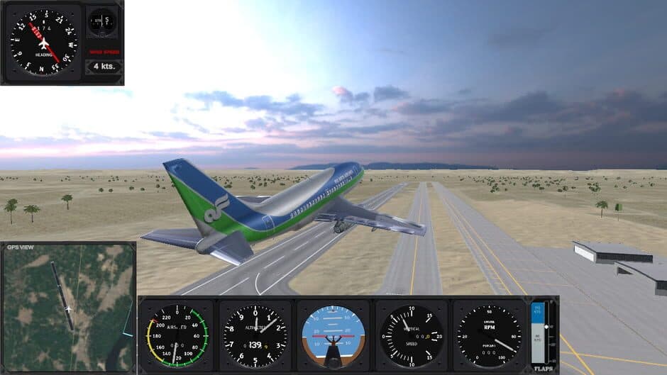 Скриншот 3 из Pro Flight Simulator: Deluxe