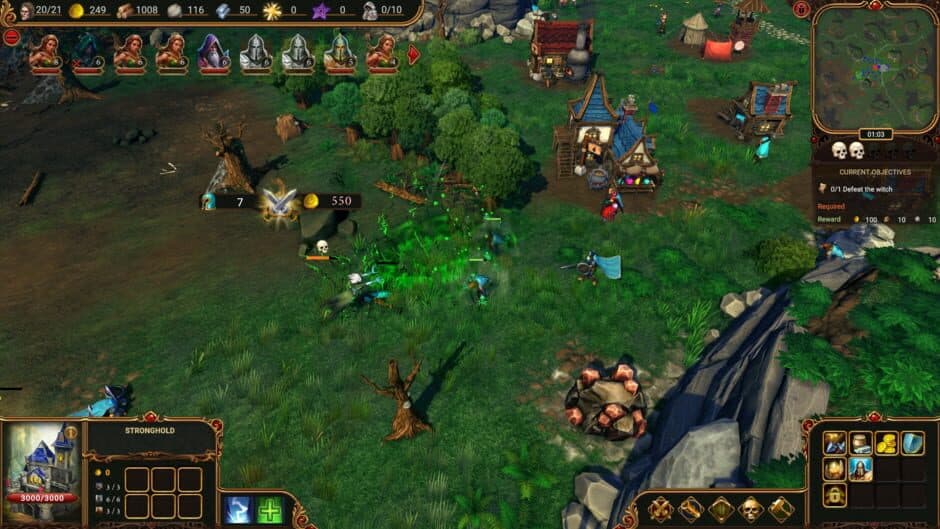 Скриншот 1 из Lessaria: Fantasy Kingdom Sim
