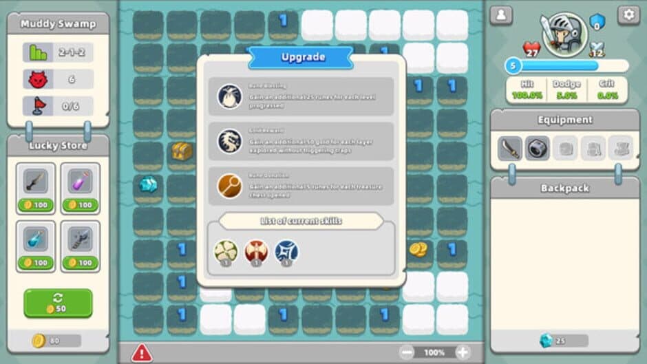 Скриншот 4 из Minesweeper & Dungeon RPG