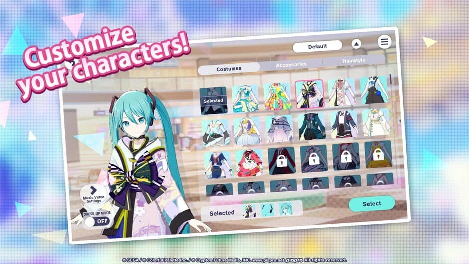 Скриншот 2 из Hatsune Miku: Colorful Stage!