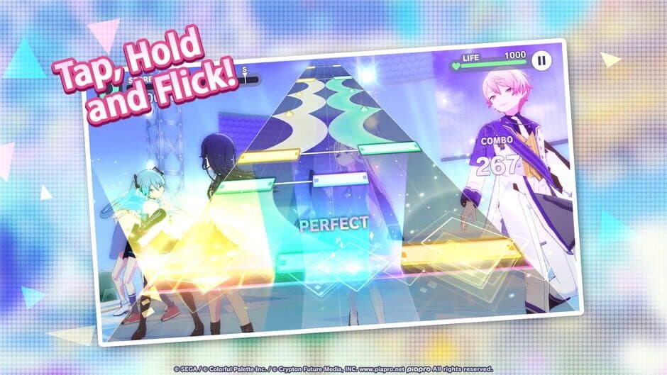 Скриншот 1 из Hatsune Miku: Colorful Stage!