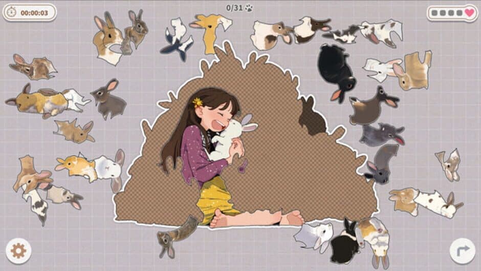 Скриншот 1 из Bunnies Huddled Together