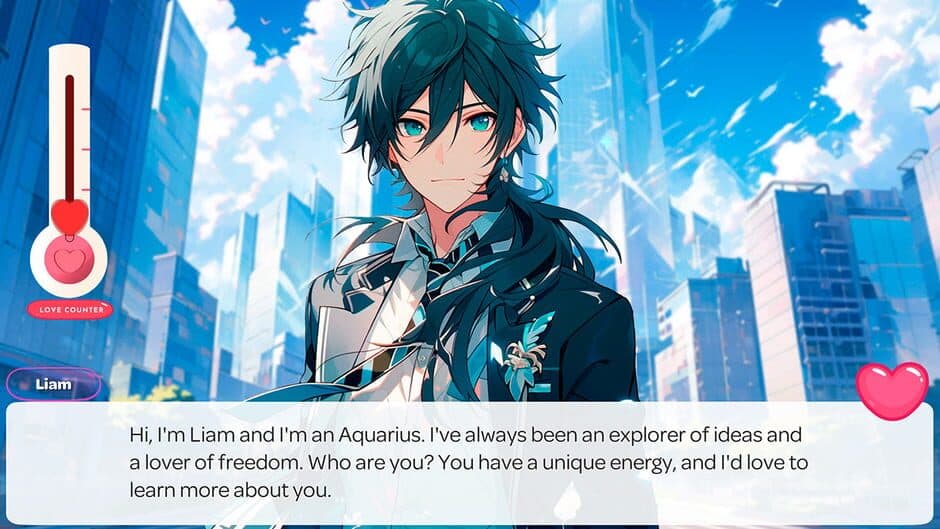 Скриншот 1 из Love Anime Boys Club: Language and Date Zodiac Signs