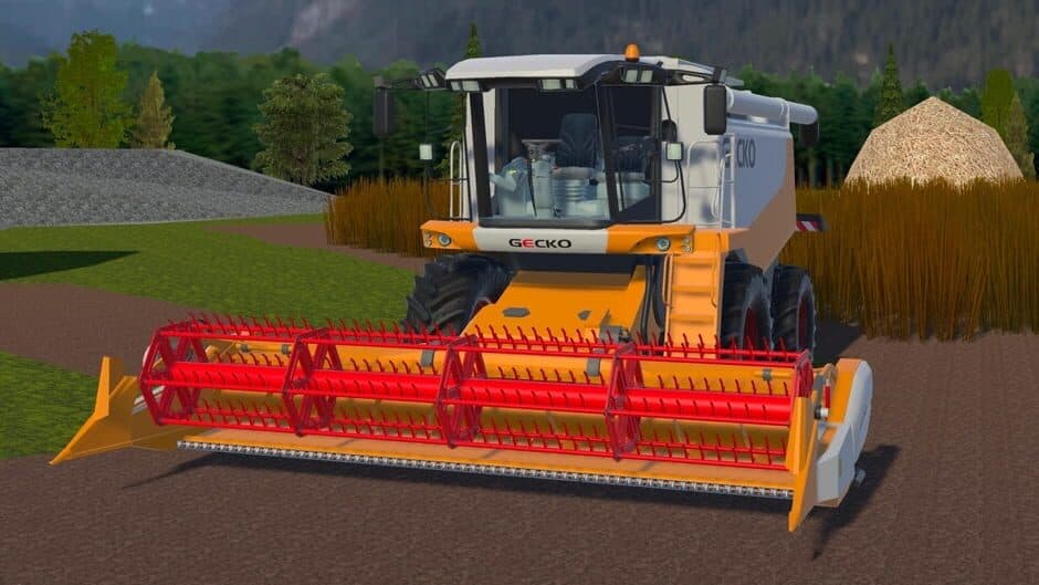 Скриншот 1 из Farming Harvester Simulator 2025: Deluxe Edition