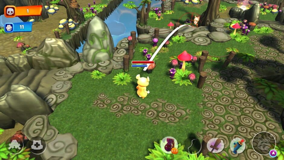 Скриншот 2 из Bunny Zoo: Animal Battle Royale