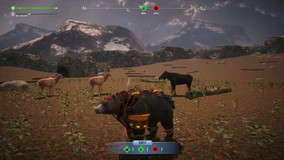 Скриншот 6 из Bear Simulator: Ragnarok's Rise Survival