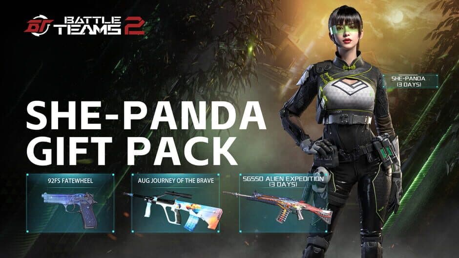Скриншот 1 из Battle Teams 2: She Panda Gift Pack