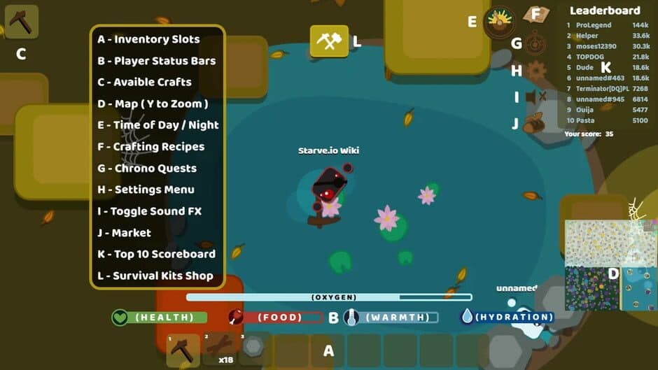 Скриншот 1 из Starve.io
