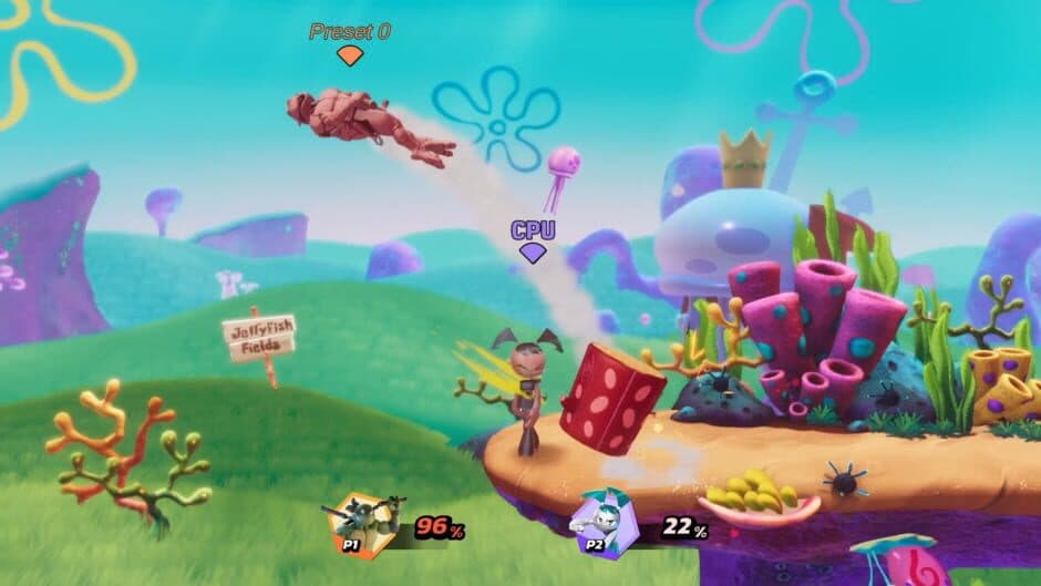 Скриншот 1 из Nickelodeon All-Star Brawl: Voice Acting and Items
