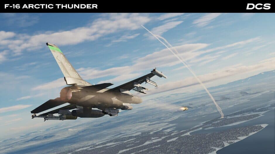 Скриншот 9 из DCS World: F-16C Arctic Thunder Campaign by Reflected Simulations