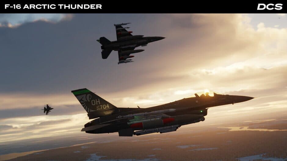 Скриншот 8 из DCS World: F-16C Arctic Thunder Campaign by Reflected Simulations
