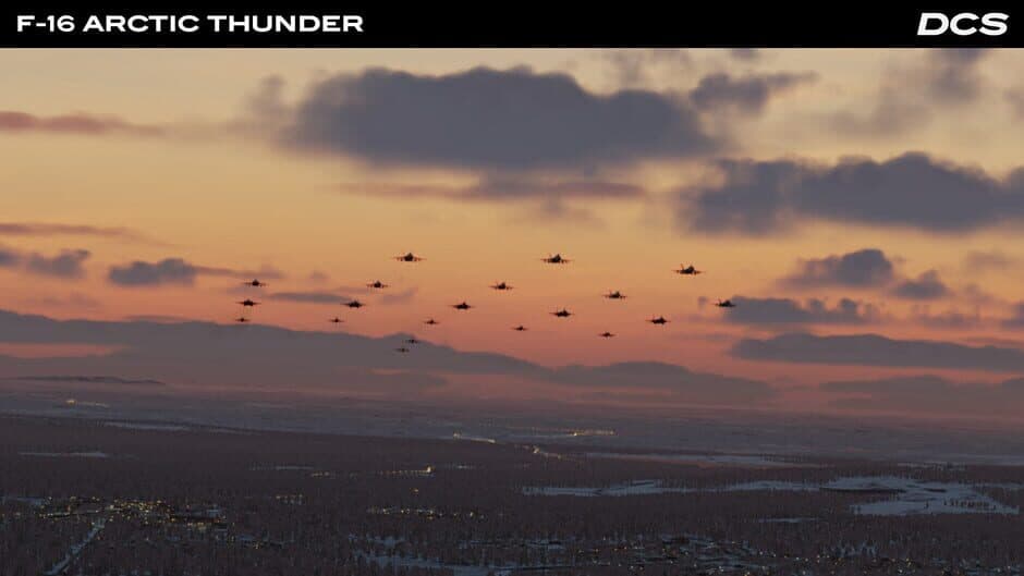 Скриншот 4 из DCS World: F-16C Arctic Thunder Campaign by Reflected Simulations