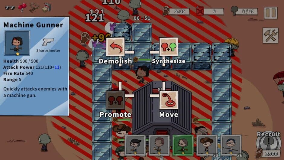 Скриншот 4 из Defensurvivor