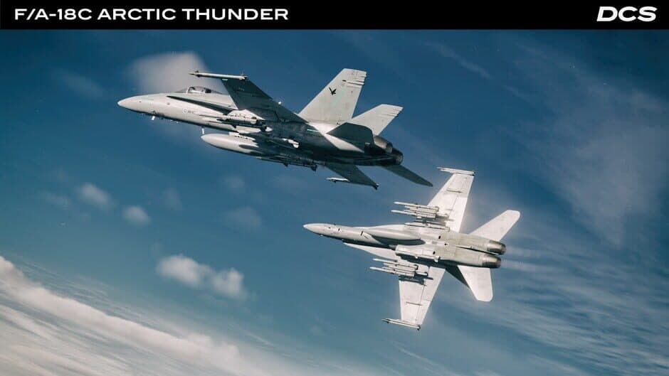Скриншот 7 из DCS World: F/A-18C Arctic Thunder Campaign