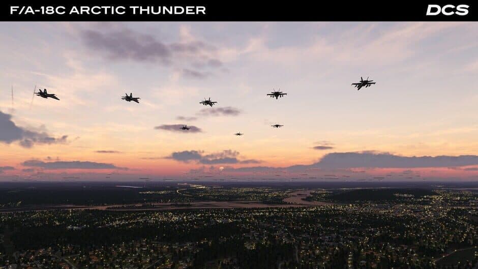 Скриншот 5 из DCS World: F/A-18C Arctic Thunder Campaign
