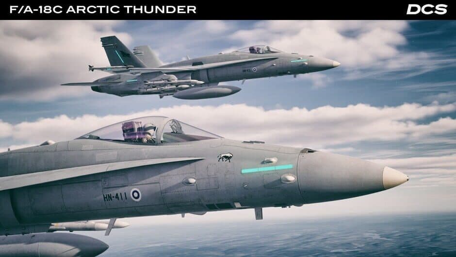 Скриншот 1 из DCS World: F/A-18C Arctic Thunder Campaign