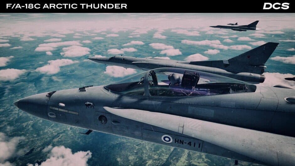 Скриншот 4 из DCS World: F/A-18C Arctic Thunder Campaign