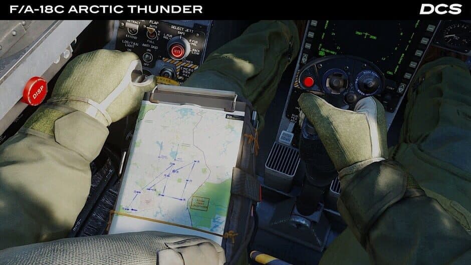 Скриншот 2 из DCS World: F/A-18C Arctic Thunder Campaign